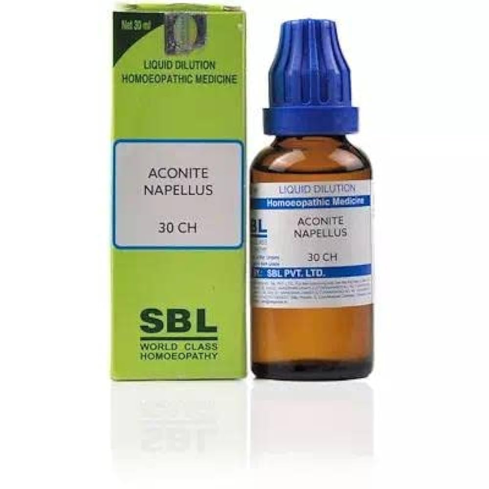 SBL Aconitum Napellus Dilution 30 CH