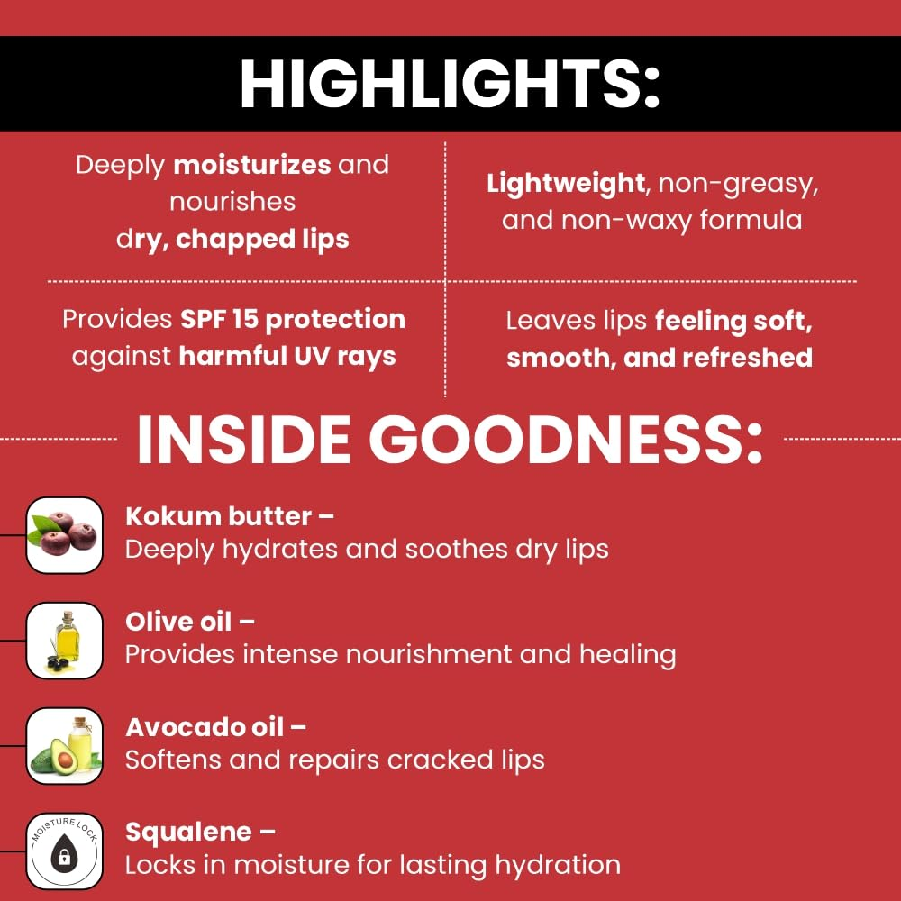 Lipz Lip Moisturiser Paraben Free and SPF 15 - Image 3