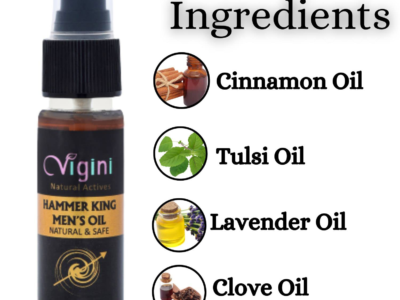 Vigini Hammer King Men's Lubricant Lube Oil