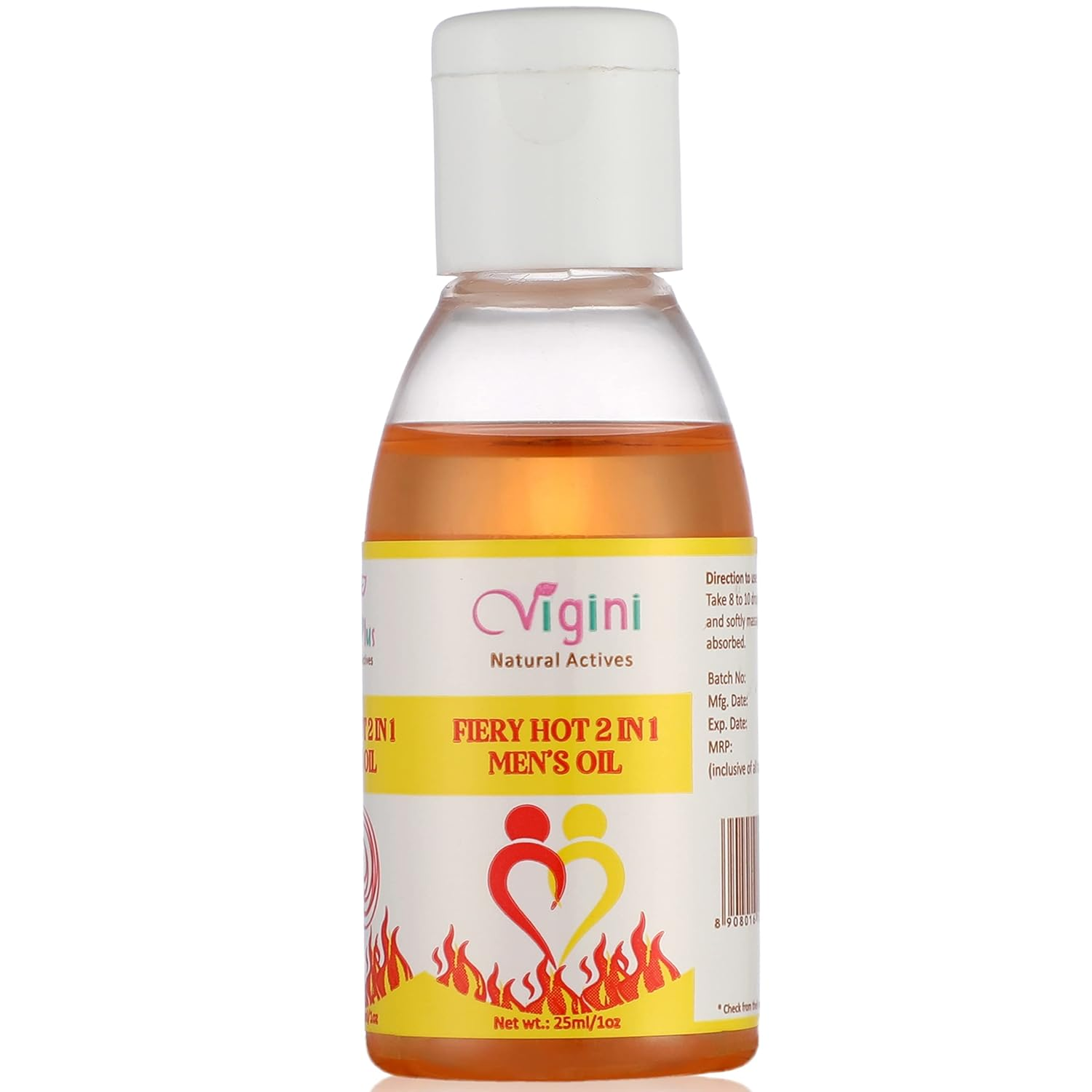 Vigini Fiery Hot 2 in 1 Men's Oil - Image 7