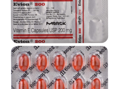 Evion 200MG - Strip of 10 Capsules