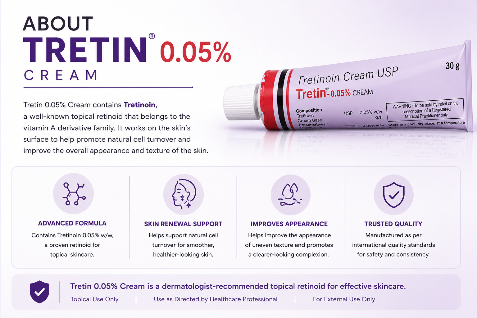 Tretin 0.05% Cream