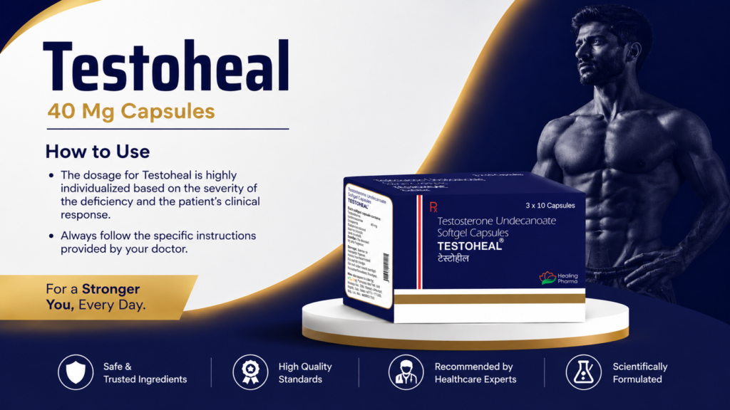 Testoheal 40 Mg Capsules
