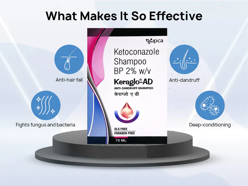 Keraglo-AD Anti-Dandruff Shampoo - Image 4