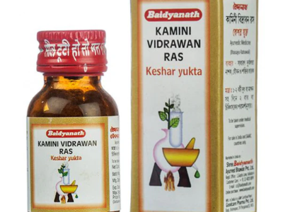 Baidyanath Vansaar Kamini Vidrawan Ras Kesar Yukta
