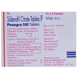 Penegra 100 Tablet