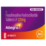 Allegra 120 mg - Strip of 10 Tablets
