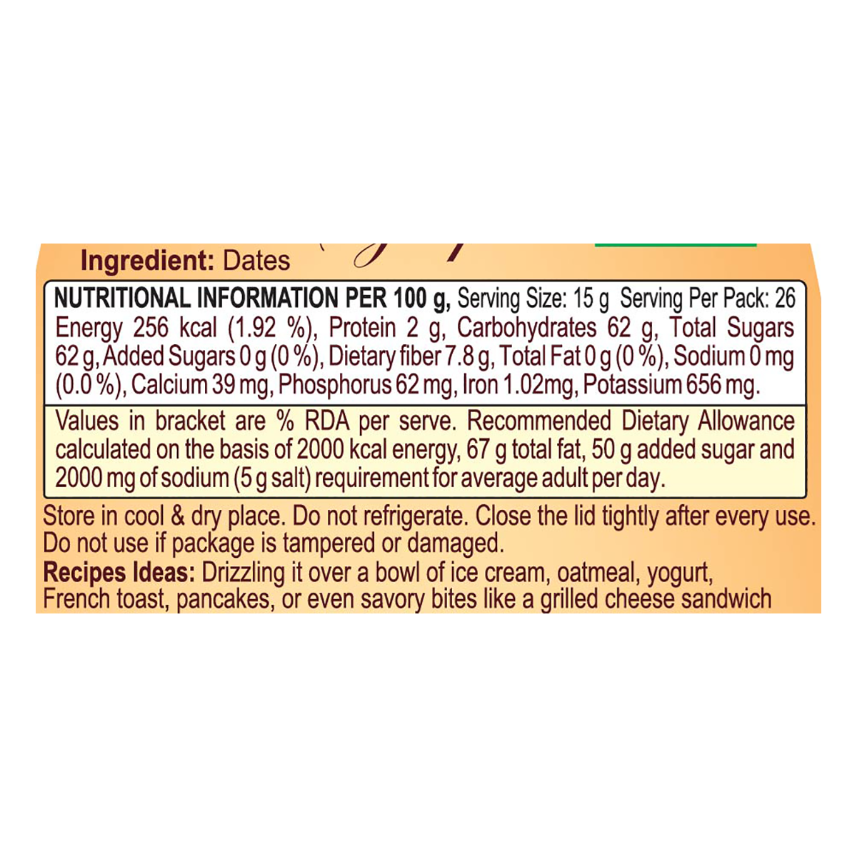 Patanjali Date Syrup