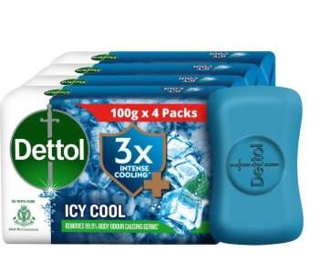 Dettol Icy Cool With 3x Menthol Soap
