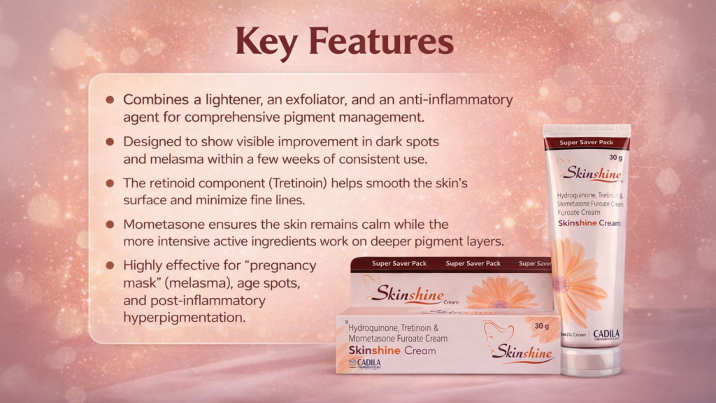 Benefits and uses of  Skinshine
