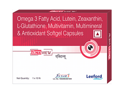Actiview Softgel Capsule