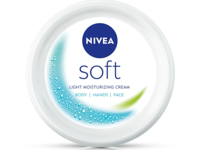 NIVEA Soft Light Moisturizer For Face, Hand & Body, Instant Hydration, Non-Greasy Cream