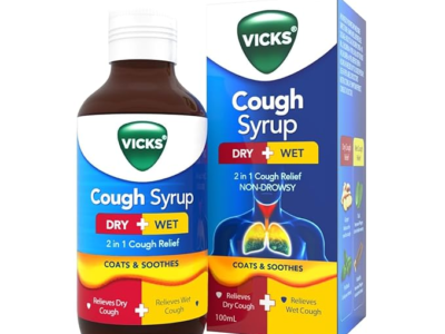 Vicks Cough Syrup Bottle