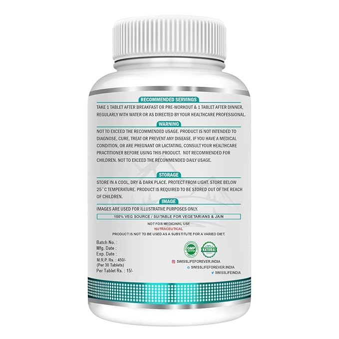 Swisslife Forever Testosterone Veg Tablet - Image 2
