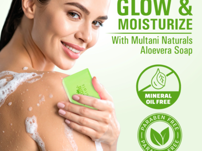 Multani Naturals Aloe Vera Soap