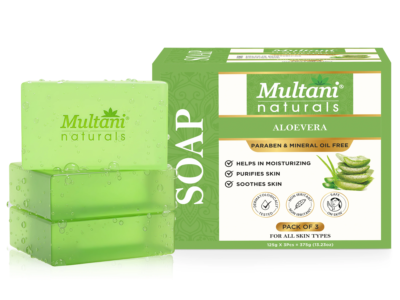 Multani Naturals Aloe Vera Soap