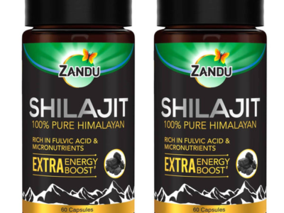Zandu 100% Pure Himalayan Shilajit Capsules