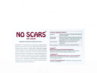 No scars Day Cream with SPF 30 PA++