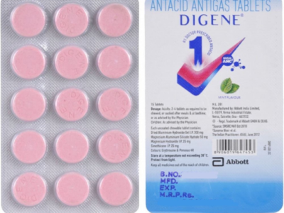 Digene Antacid Antigas Tablet