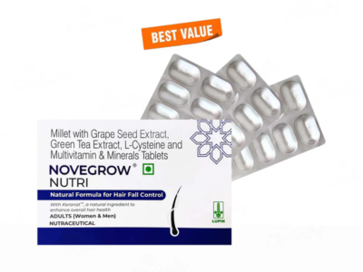 Novegrow Nutri Hair Fall Control Nutraceutical Tablet