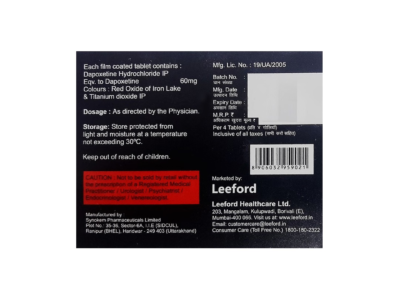 Long Drive 60mg Tablet