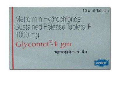 Glycomet 1gm Tablet SR