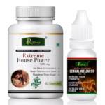 Riffway Extreme House Power Capsules 500mg + Sexual Wellness Oil