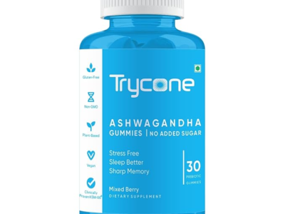 Trycone KSM66 Ashwagandha Sugar Free Gummies
