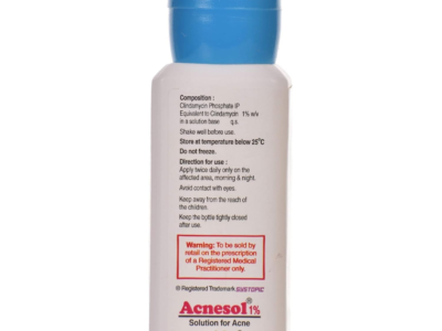 Acnesol 1% - Bottle of 25 ml Solution for Acne