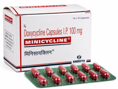 Minicycline Doxycycline 100mg Capsules