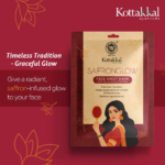 kottakkal Saffronglow-Face Sheet Mask