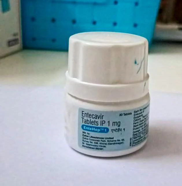 Entehep 1mg Tablet