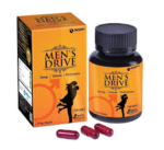 Bioqem Pharma Men's Drive | Veg Capsule for Stamina, Energy & Performance