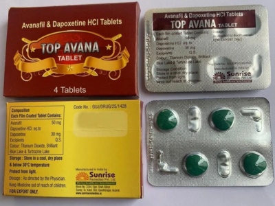 Avanafil (50mg) + Dapoxetine Tablets (30mg)