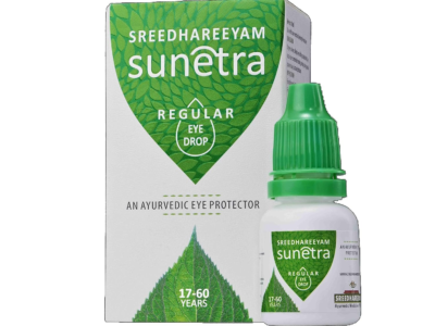 Sreedhareeyam Ayurveda Sunetra Regular Herbal Eyedrops