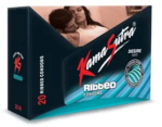 KamaSutra Desire Series Condoms for Men - 20 Pieces (Ribbed)