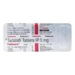 Tadasure 5MG - Strip of 10 Tablets