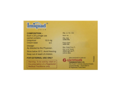 Imiquad Cream 0.25gm Each