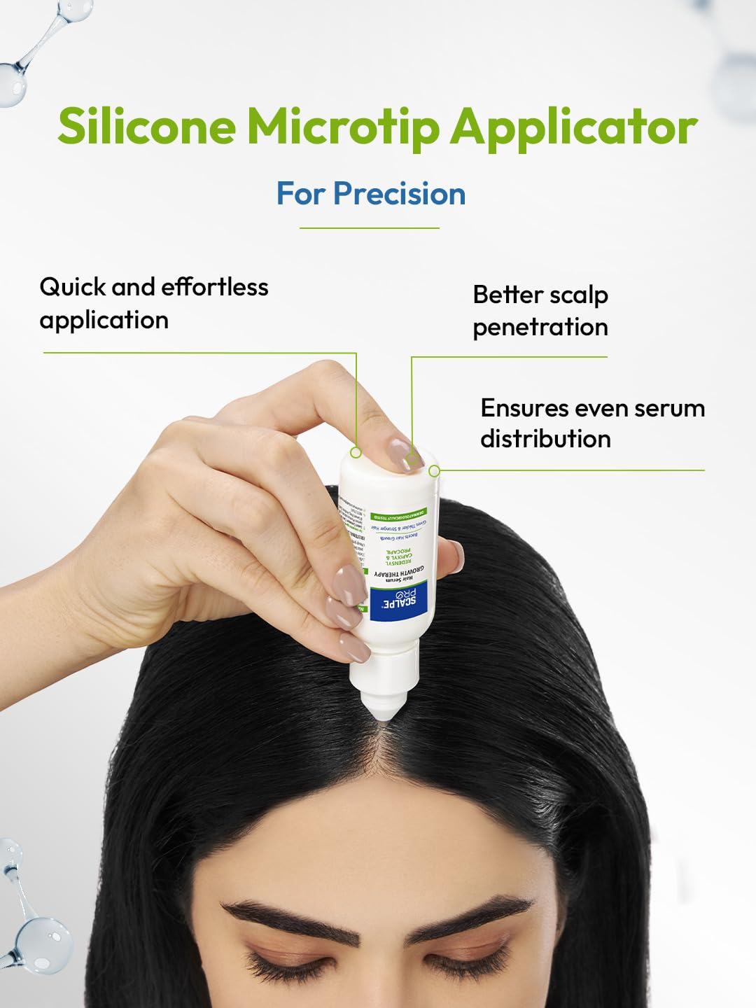 Scalpe Pro Hair Growth Serum with Applicator - Image 4