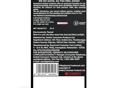 KamaSutra Dotted Condoms for Men
