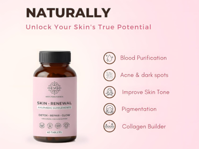 Mystic Pure Ayurveda Skin-Renewal Tablet