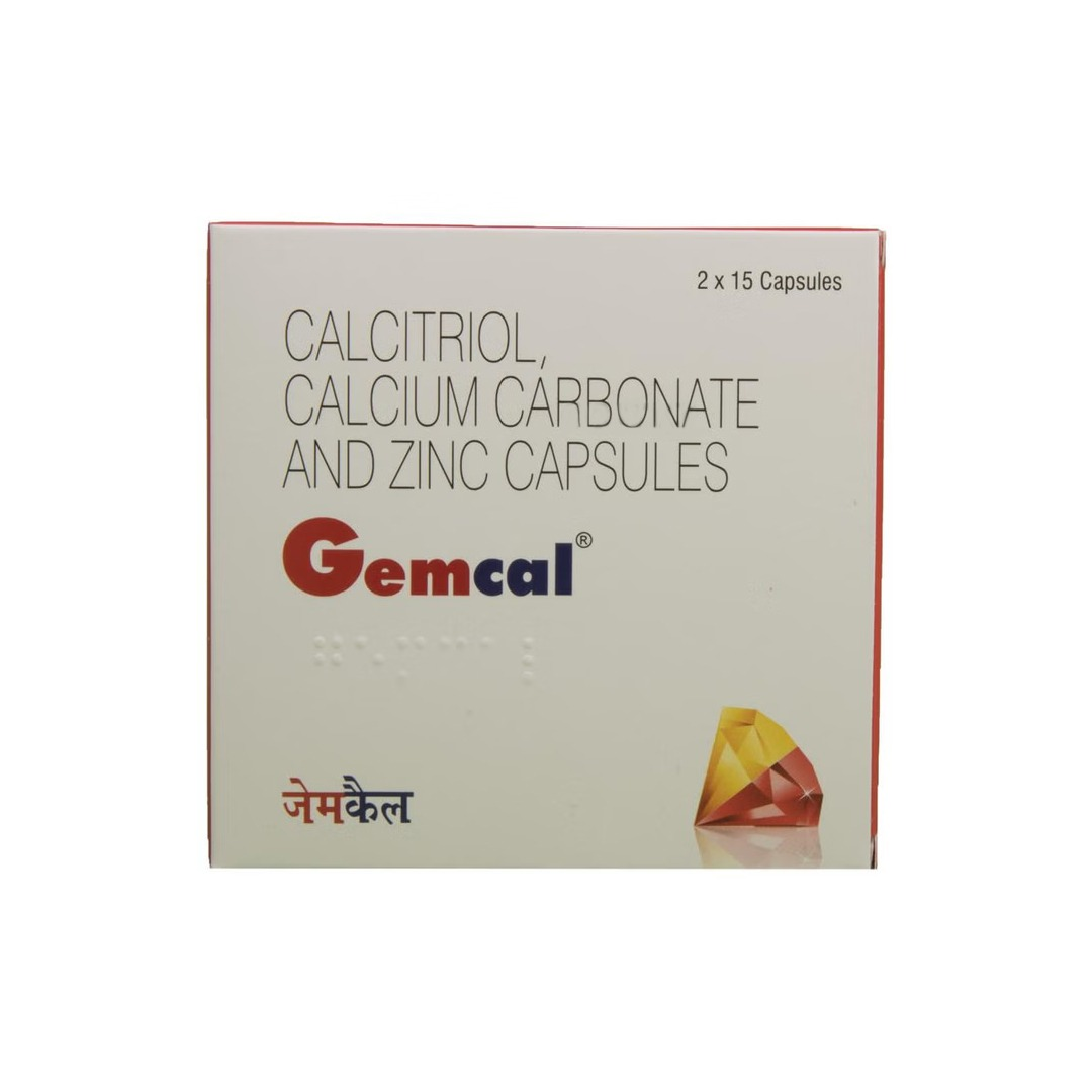 Gemcal Soft Gelatin Capsule