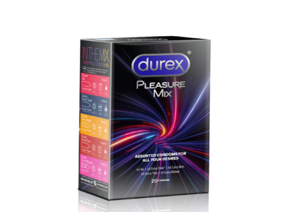 Durex Pleasure Mix Assorted Pack - 20 Condoms