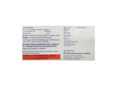 Psorid 100mg Capsule