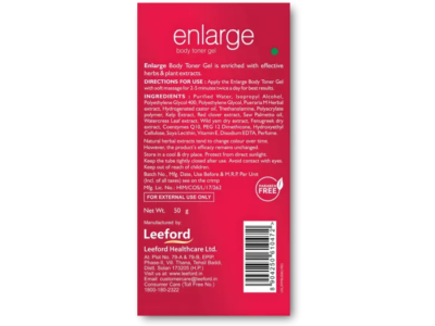 Enlarge Body Toner Gel for Uneven Breast Size