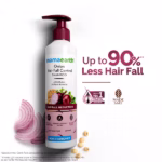 Onion Shampoo with Onion and Plant Keratin for Hair Fall Control - 250ml