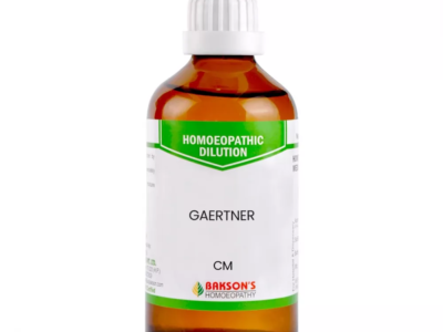 Bakson's Homoeopathy Gaertner Dilution 10M