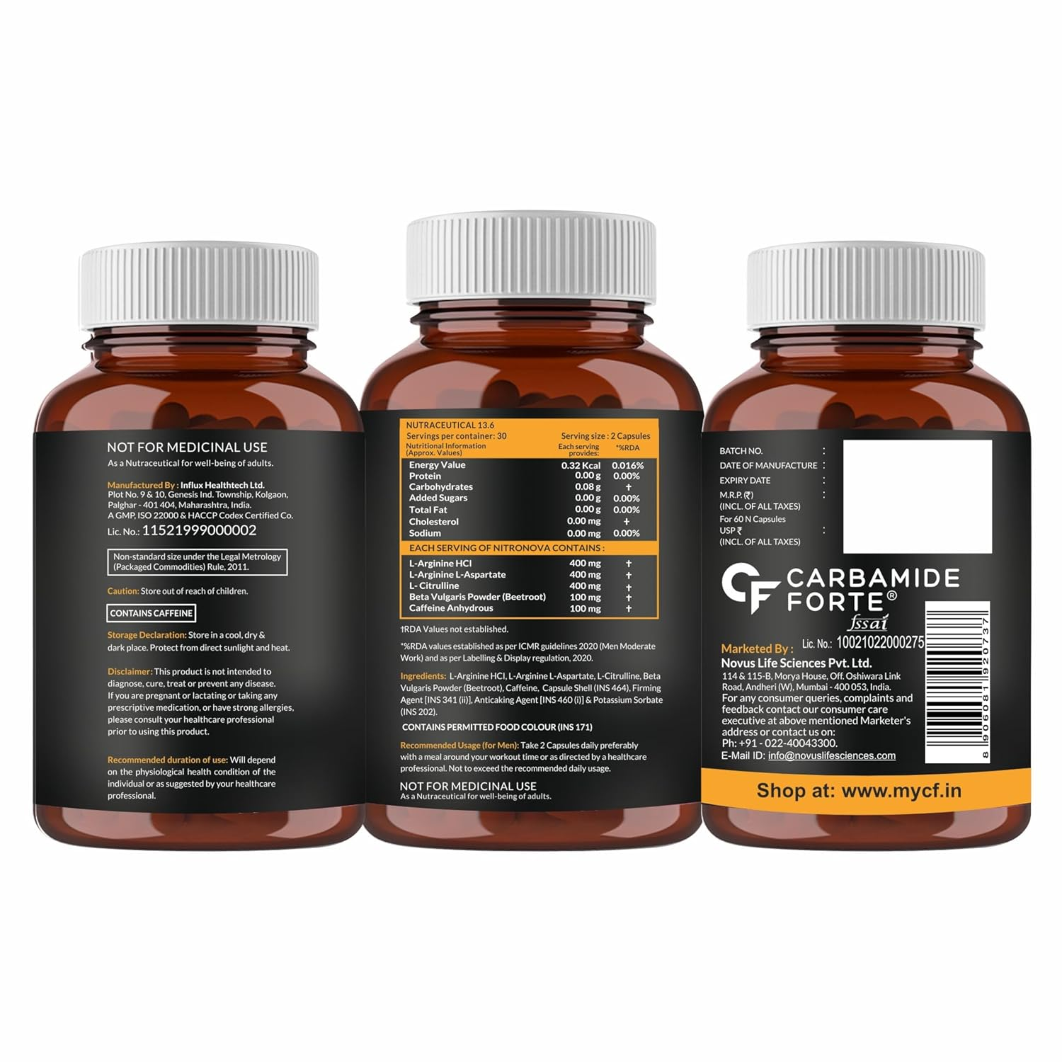 Carbamide Forte Nitric Oxide Supplement for Adults - Image 6