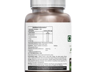 Carmel Organics Ashwagandha Extract Tablets