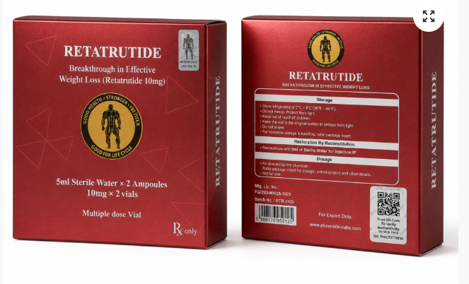 Retatrutide 10mg Lyophilized Powder